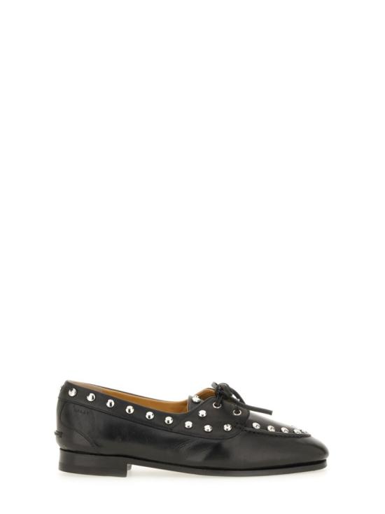 25FW 발리 플랫 슈즈 WF1406 BU009U901 Black