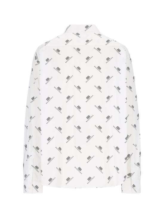  발렌시아가 긴팔 셔츠 662983 TQL149040 White - BALENCIAGA