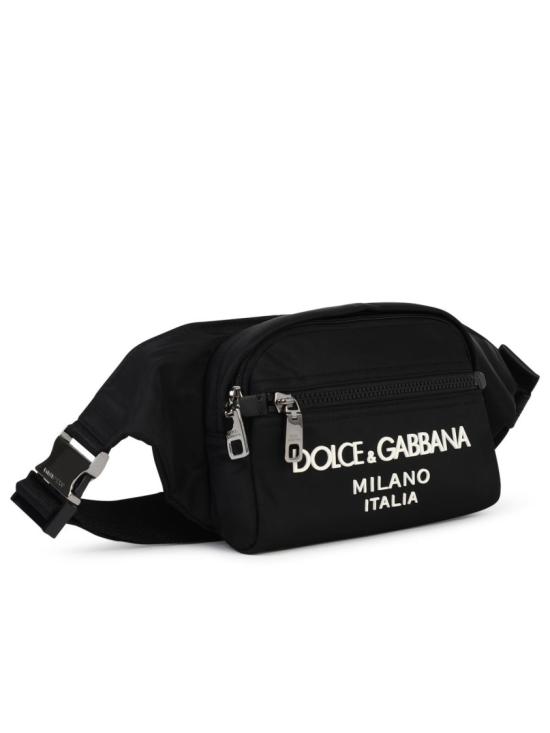  돌체앤가바나 Small nylon 벨트백 BM2218 AG182 8B956 Black - DOLCE & GABBANA