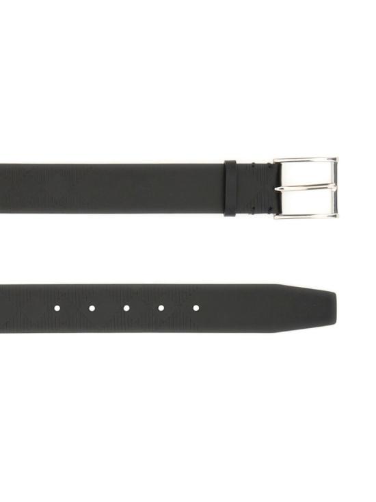 25FW 버버리 체크 벨트 8103802 A1189 Black - BURBERRY