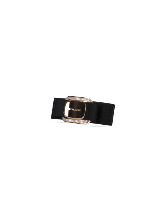  살바토레 페라가모 헤어 액세서리 776416001 Black - SALVATORE FERRAGAMO
