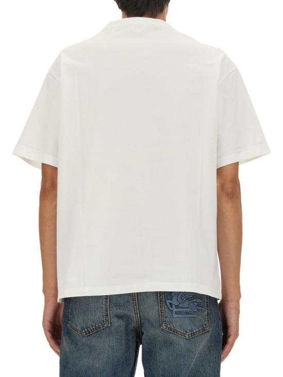  에트로 반팔 티셔츠 1Y525 97300990 White - ETRO