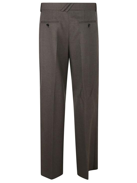  버버리 스트레이트 팬츠 8098139 C1620 Brown - BURBERRY