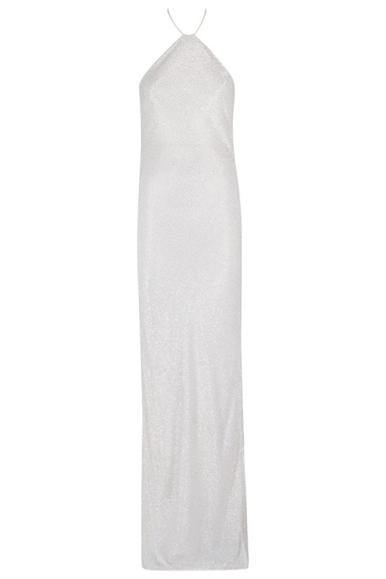 25SS 아멘쿠튀르 롱 원피스 AMS25501 096 White