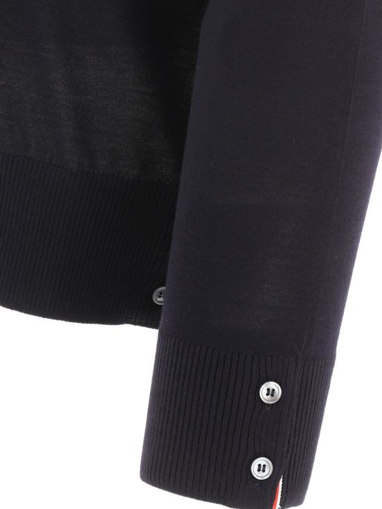 25FW 톰브라운 스웨터 MKA002A Blue - THOM BROWNE