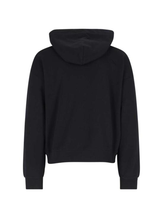 25FW 비비안웨스트우드 ORB 로고 후드 티셔츠 2I01000M J006ON401 Black - VIVIENNE WESTWOOD