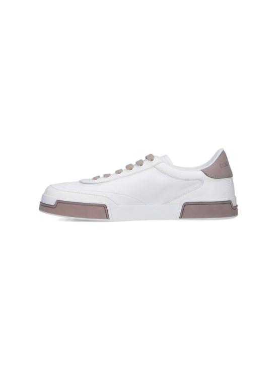  돌체앤가바나 카프스킨 포르토피노 요트 스니커즈 A20190 A66788S375 White - DOLCE & GABBANA