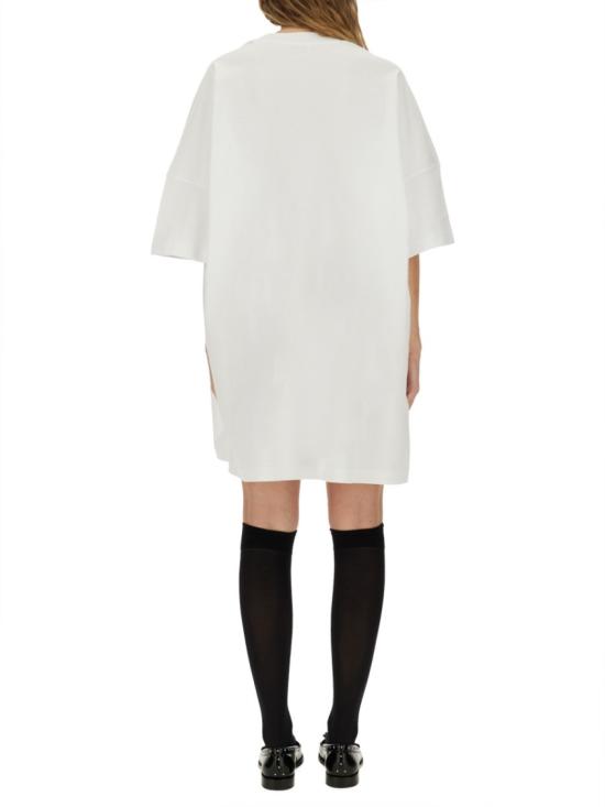 25FW 모스키노 원피스 04395442 1001 White - MOSCHINO