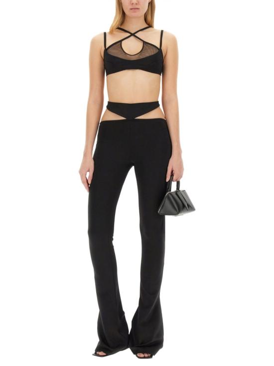  디 아티코 민소매 티셔츠 236WCT201 RY02100 Black - THE ATTICO