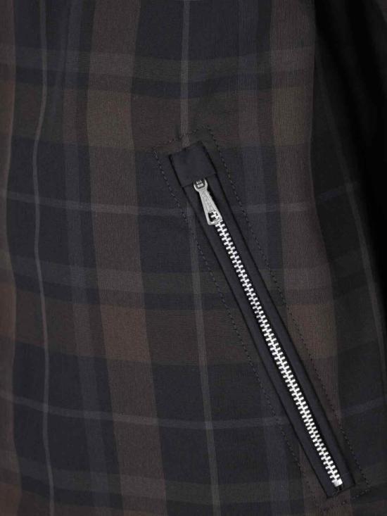 25SS 아워레가시 후드 티셔츠 M2251RBSCBLACK SHADOW CHECK Black - OUR LEGACY