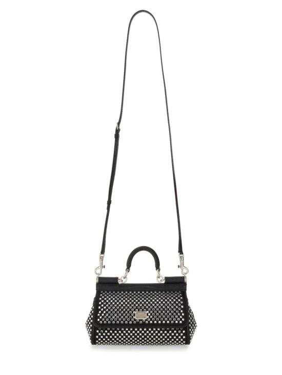  돌체앤가바나 SICILY 시실리 스몰 핸드백 BB7116 AP6028S488 Black - DOLCE & GABBANA