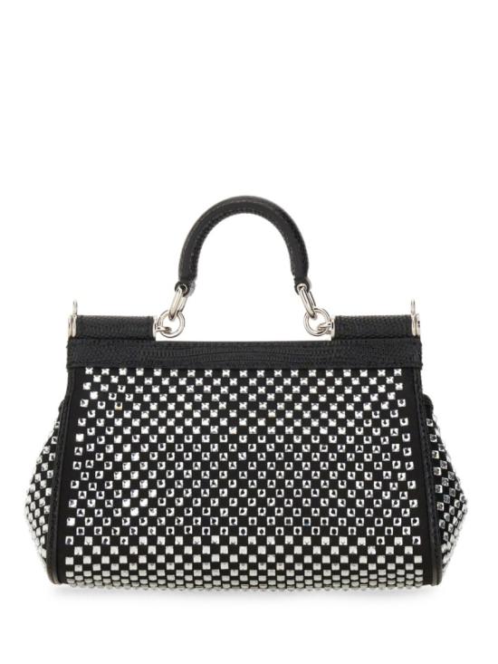  돌체앤가바나 SICILY 시실리 스몰 핸드백 BB7116 AP6028S488 Black - DOLCE & GABBANA