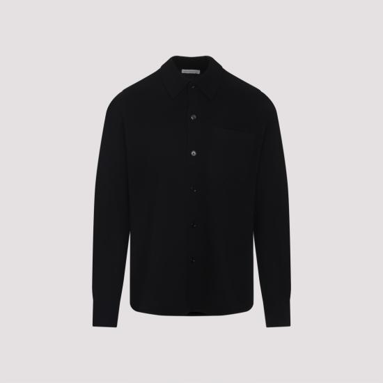 25FW 드리스 반 노튼 셔츠 2520212062704 Black - DRIES VAN NOTEN