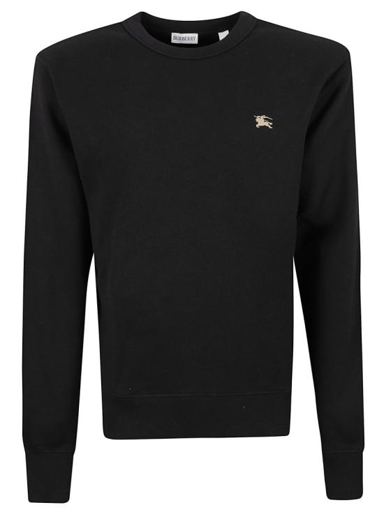 25FW 버버리 나이트 스탬프 코튼 스웨트셔츠 8111026 A1189 Black