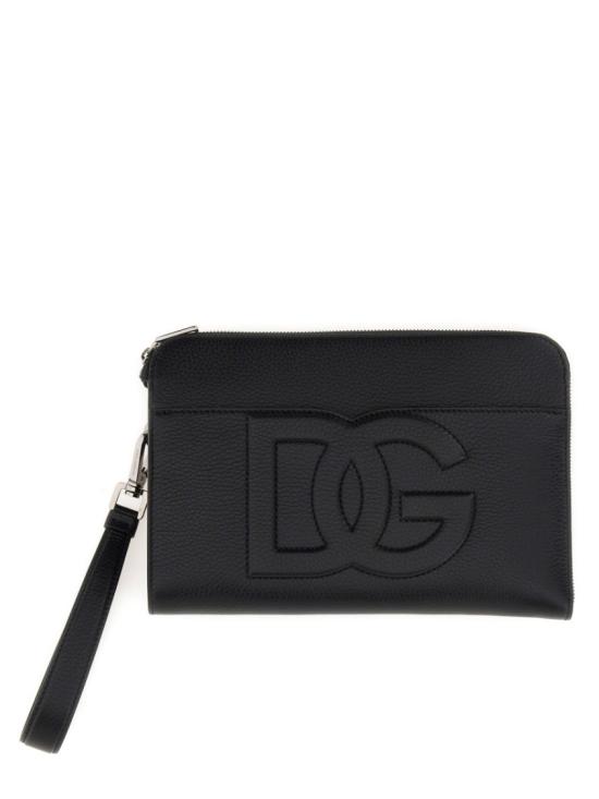  돌체앤가바나 Medium deerskin 파우치 BM2338 A803480999 Black - DOLCE & GABBANA