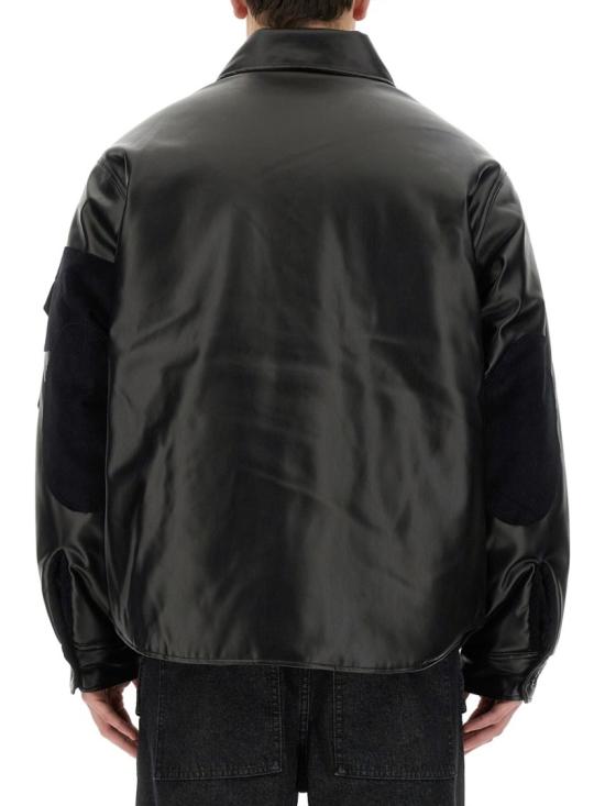  아이에 가죽 자켓 NS927 BLACK Black - AIE