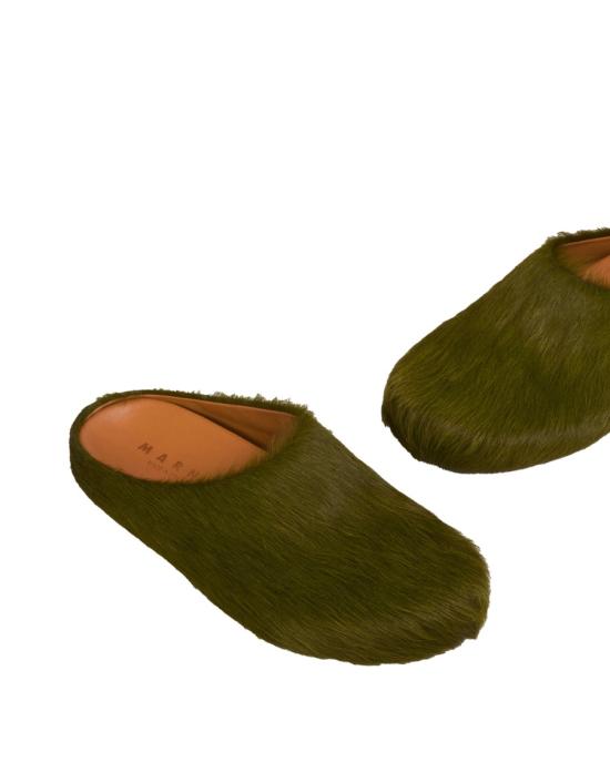 25FW 마르니 뮬/슬리퍼 4883565 Green - MARNI