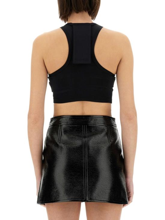  쿠레쥬 민소매 티셔츠 125JBR056 PA00439999 Black - COURREGES