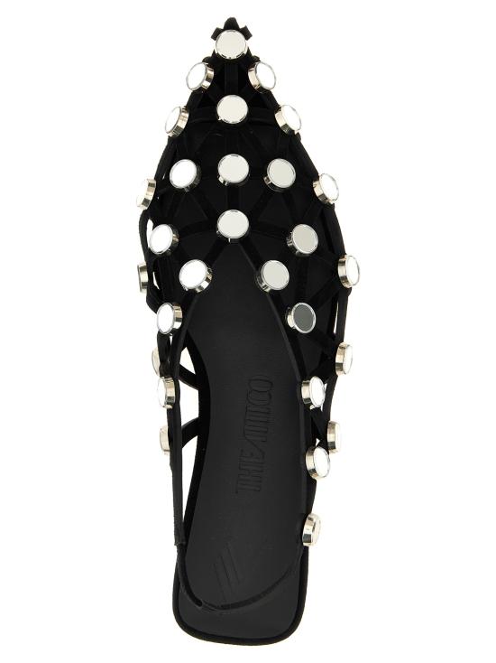 25SS 디 아티코 플랫 슈즈 246WSH00801100 Black - THE ATTICO