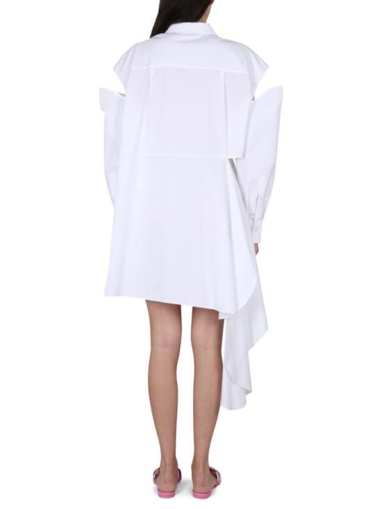  알렉산더 맥퀸 숏 원피스 745626 QAABC9000 White - ALEXANDER MCQUEEN