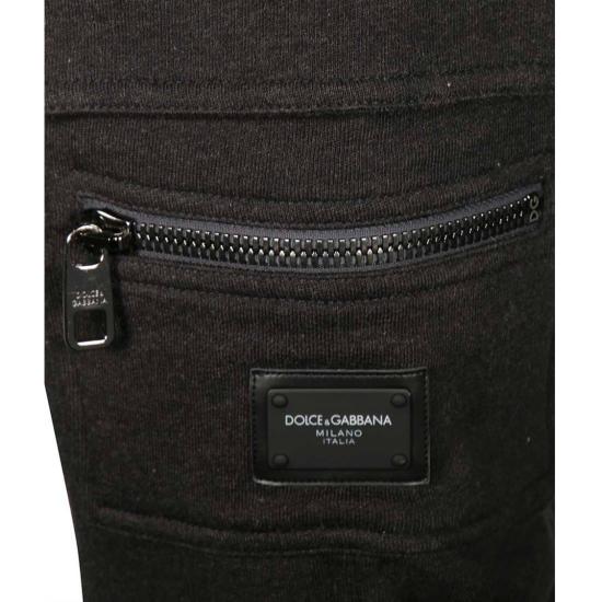 돌체앤가바나 트레이닝/조거 팬츠 GYVBAT FU7DU S8293 Black - DOLCE & GABBANA