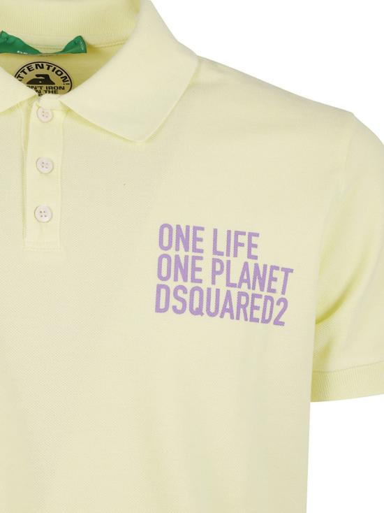 디스퀘어드2 폴로 티셔츠 S78GL0021S24571169 Yellow - DSQUARED2