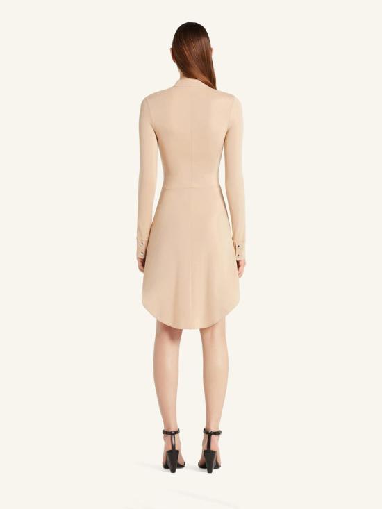 25FW 쿠레쥬 미디 원피스 325JRO685JS0220 1019DUNE Brown - COURREGES