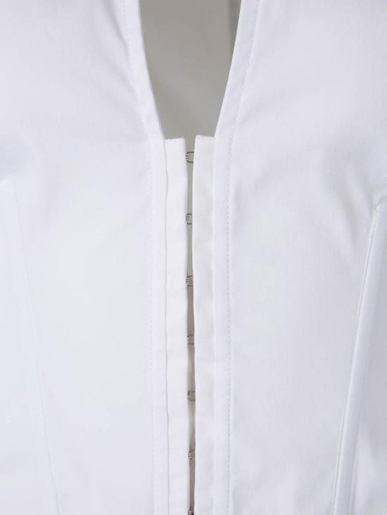 25FW 뮈글러 셔츠 25F1TO07642010 1000BLANC OPTIQUE WHITE - MUGLER