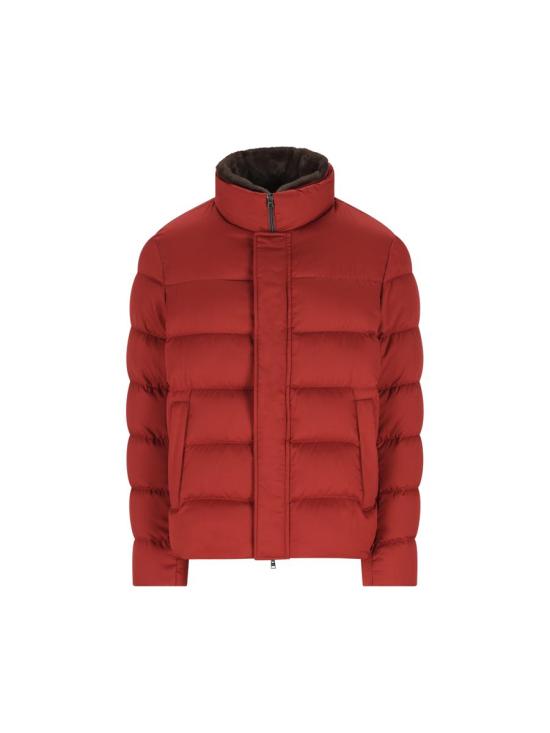 25FW 에르노 아렌델레 포 퍼 봄버 다운 자켓 아렌델레 포 퍼 봄버 다운  PI001019U12414Z6705 AI25 Red