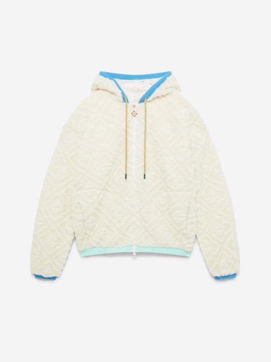 25FW 카사블랑카 자켓 MPF25JTP373 01OFF WHITE Beige