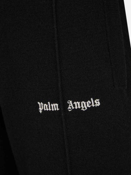 25FW 팜앤젤스 숏팬츠 PMHG023F25KNI001 1003BLACK OFF WHITE Black - PALM ANGELS