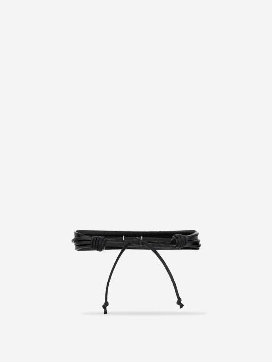 25FW 생로랑 브레이슬릿 820441AAEKE 1000NERO NERO Black - SAINT LAURENT