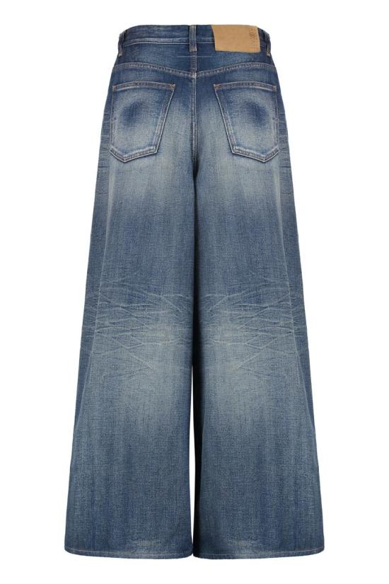  MM6 메종마르지엘라 데님 팬츠 S52LA0262M30017 962 Navy - MM6 MAISON MARGIELA