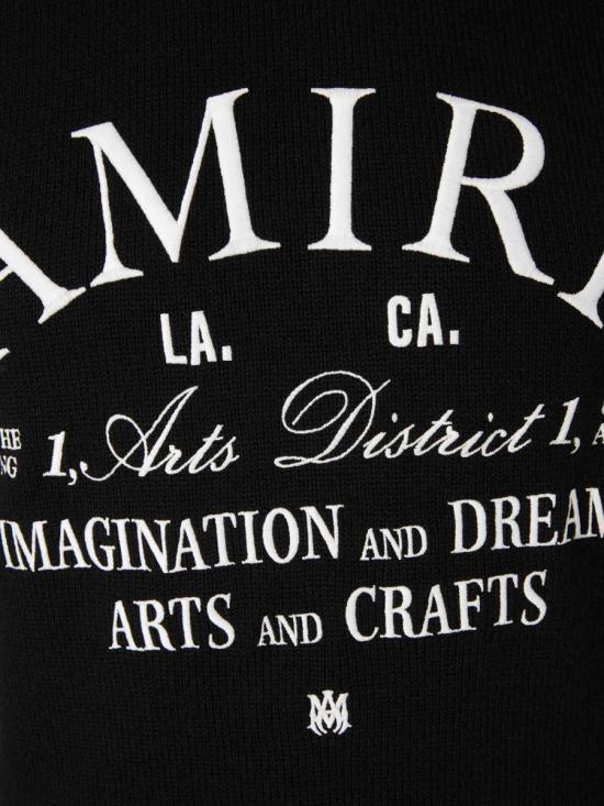 25FW 아미리 스웨터 AMKNCW1022 001BLACK Black - AMIRI