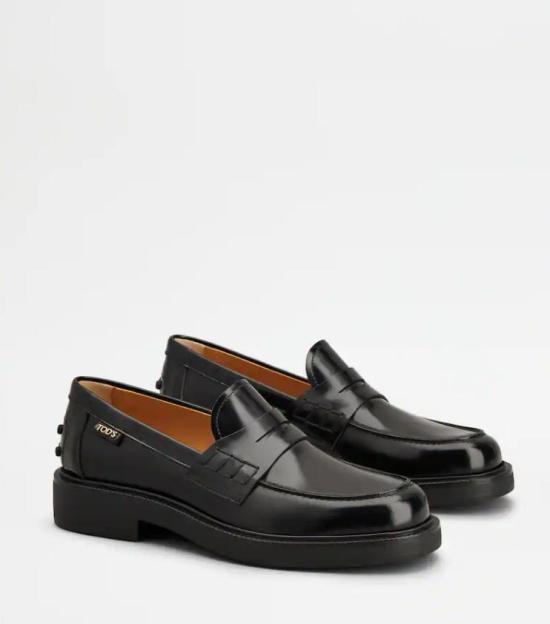 25FW 토즈 로퍼 XXW20L0IP70SHAB999B999 Black - TODS