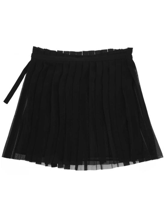 25SS 아미 스커트 FSK153 PL0027001 Black - AMI