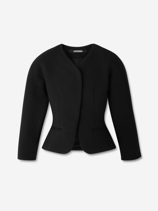 25FW 자크뮈스 자켓 25HJAW00103AW00633 990BLACK Black