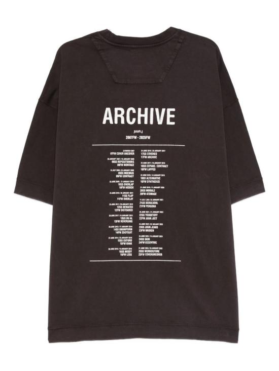 25FW 준지 반팔 티셔츠 JC5842P05Z 63385 WINE Purple - JUUN.J