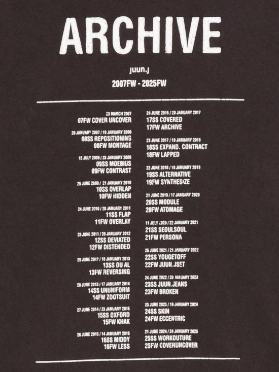 25FW 준지 반팔 티셔츠 JC5842P05Z 63385 WINE Purple - JUUN.J