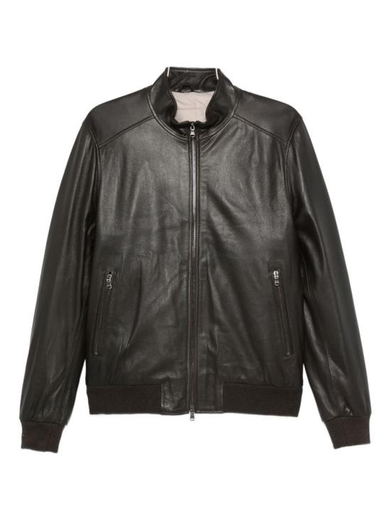 25FW 발바 가죽 자켓 DAKOTA51205029 Black