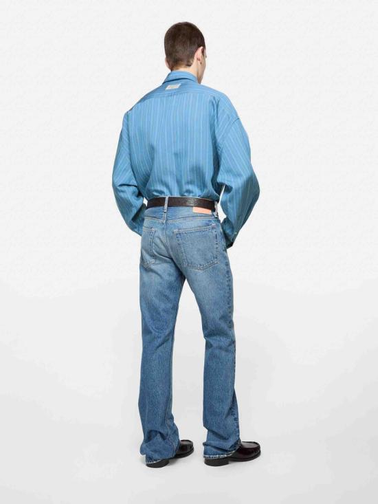 25FW 아크네 스튜디오 긴팔 셔츠 FN MN SHIR000896 BHNBLUE MULTI - ACNE STUDIOS