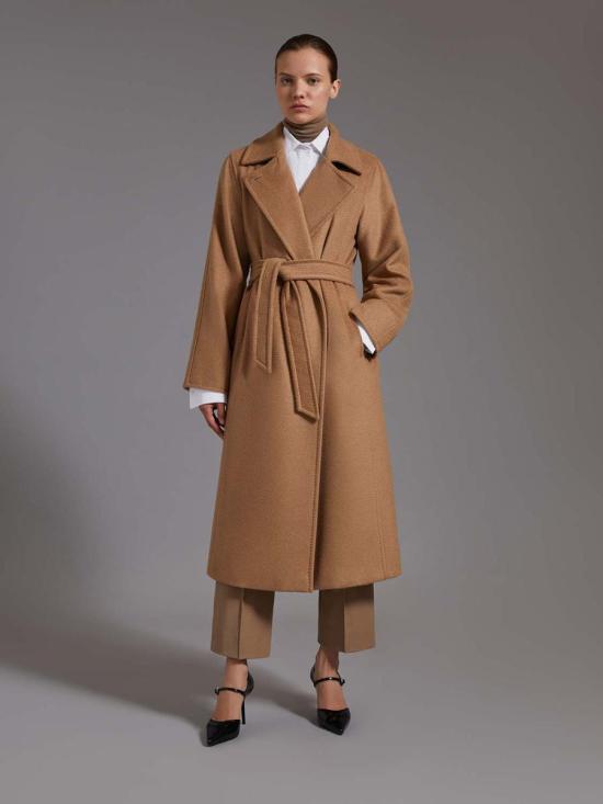 25FW 막스마라 MANUELA 마누엘라 코트 MANUELA 마누엘라  2521016062600 001CAMEL Brown - MAX MARA