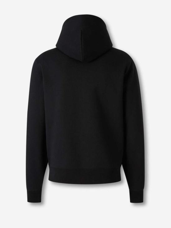 25FW 버버리 EKD 체크 코튼 후드 티셔츠 8116060 A1189BLACK Black - BURBERRY