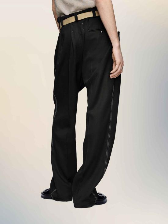 25FW 마르지엘라 숏팬츠 S50KA0688 900 Black - MAISON MARGIELA