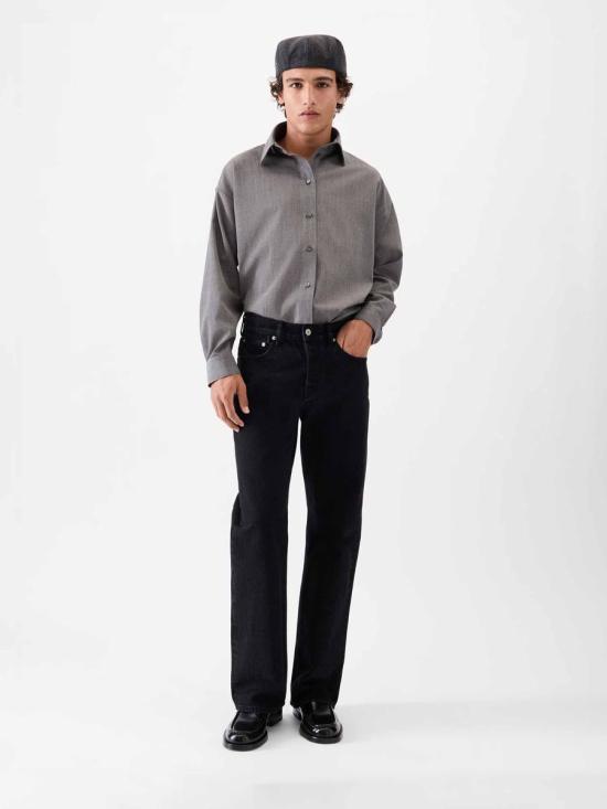 25FW 자크뮈스 데님 팬츠 25HPAM00028AD00039 990BLACK Black - JACQUEMUS