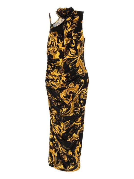 25FW 베르사체 원피스 79HAO909JS500G89 Black