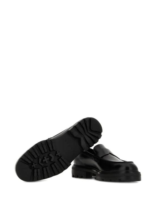 25FW 호간 로퍼 HXM6730FM90UDW 999 Black - HOGAN