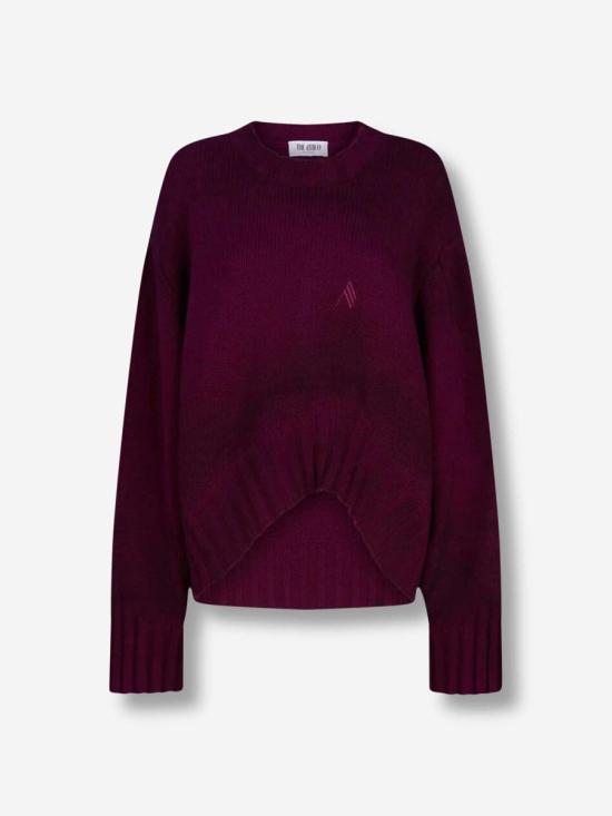 25FW 디 아티코 스웨터 251WCK00126KWS008SP 114BURGUNDY Red