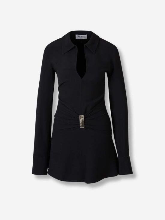 25FW 디 아티코 숏 원피스 251WCA00449ACC001AA 100Black