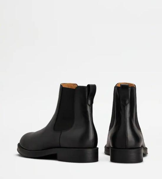 25FW 토즈 레더 앵클 부츠 XXM75L00P20D90B999B999 Black - TODS